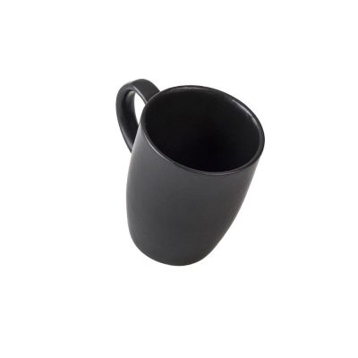 Pocillo Manhattan de Cerámica Negro 10.4 Oz