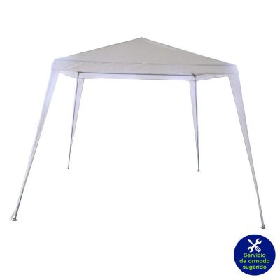 Toldo para Exterior de 3 x 3 Metros Color Blanco