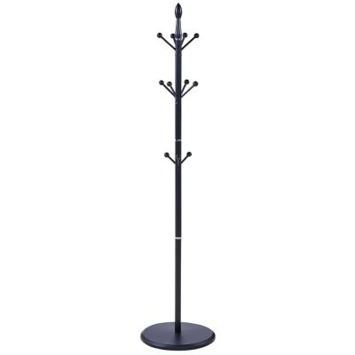 Colgador para Ropa de Metal Mármol 177 Cm Color Negro