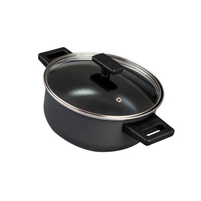 Olla Arrocera Euro Duramax de 24 cm Color Negro