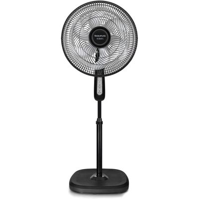 Ventilador de Pedestal Ecojet Negro Altura Ajustable 18 Plg