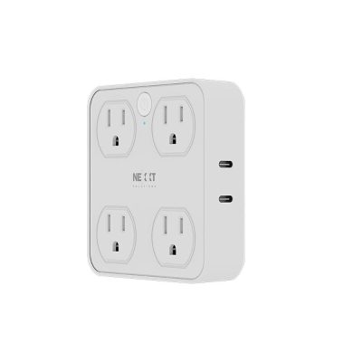 Enchufe Inteligente para Interior 4 Tomas + 2 Puertos USB