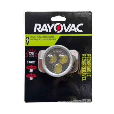 Linterna de Cabeza 2 Modos Recargable 120 lm