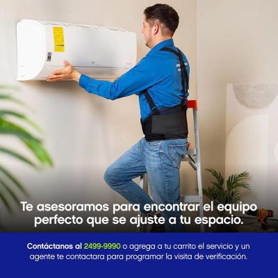 Visita de Evaluación para la Instalación de tu Nuevo Aire Acondicionado (Abonable a la Instalación)