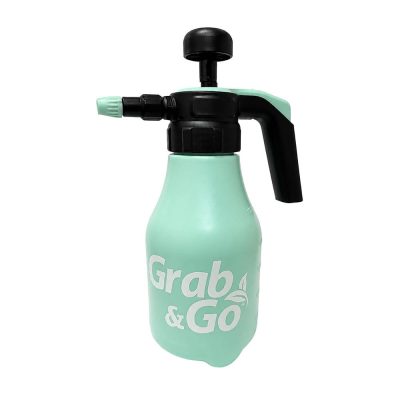 Rociador Manual de Bomba a Presión 1.5 Litros con Boquilla Ajustable para Jardín Color Verde