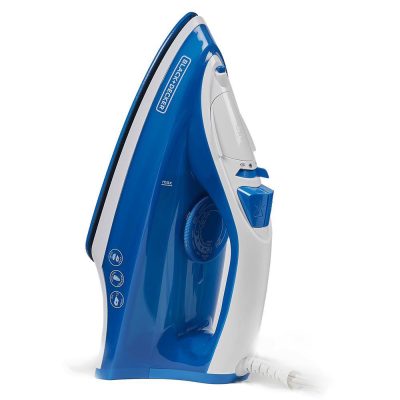 Plancha para Ropa con Golpe de Vapor Color Azul