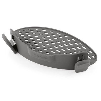Colador de Olla GrandChef Clip On Ajustable Color Gris