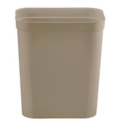 Basurero Rectangular de 10 L Color Beige