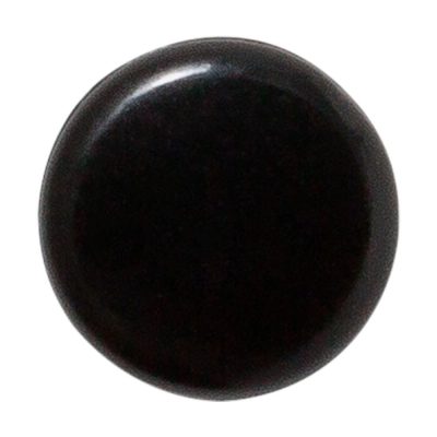 Conteras Redondas PVC Negro de 10 Mm 8 Pzas