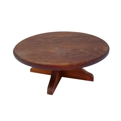 Base para Pastel Redonda de Madera