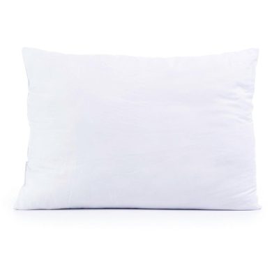 Almohada 45 x 60 cm Hipoalergénica Firmeza Suave Color Blanco