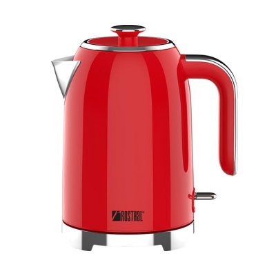 Tetera Eléctrica Retro de 1.7 L 1300 W Color Rojo