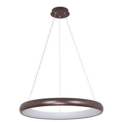 Lámpara de Colgar LED Tipo Aro Color Café Luz Neutra