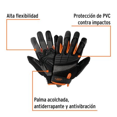 Guantes para Mecánico con Protección Anti-Impacto