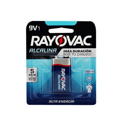 Batería Alcalina Alta Energía Tipo 9V