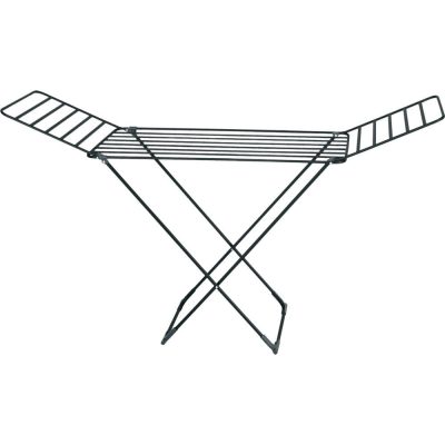 Tendedero de Acero de 176 x 50 x 108 cm para Secado de Ropa Color Azul