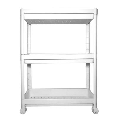 Organizador de Cocina de Plástico 3 Niveles Color Blanco