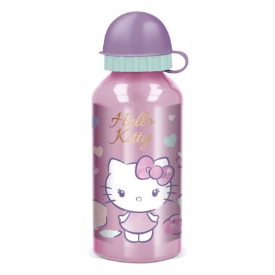 Pachón de Aluminio de 13.5 oz Diseño Hello Kitty