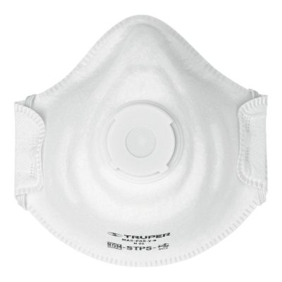 Mascarilla N95 con Válvula para Polvos y Partículas