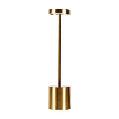 Set de 2 Lámparas de Mesa Táctiles Doradas 3W