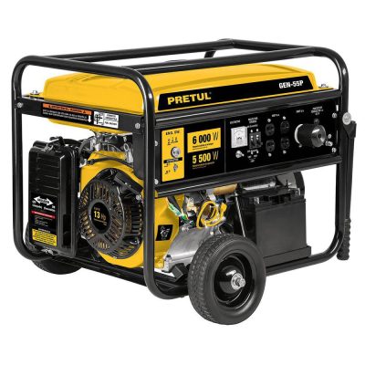 Generador Eléctrico Motor a Gasolina de 5500 W
