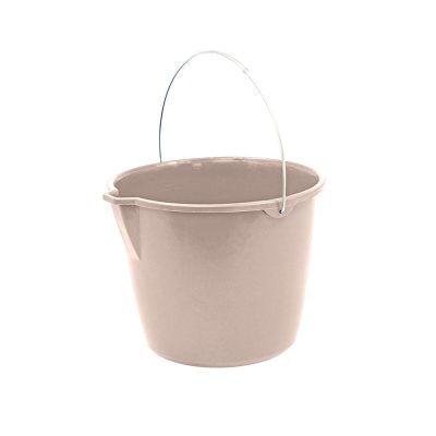 Cubeta de Plástico Multiusos Marfil 10 L