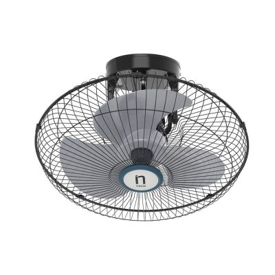 Ventilador de Techo de 18 plg con 3 Velocidades Color Negro