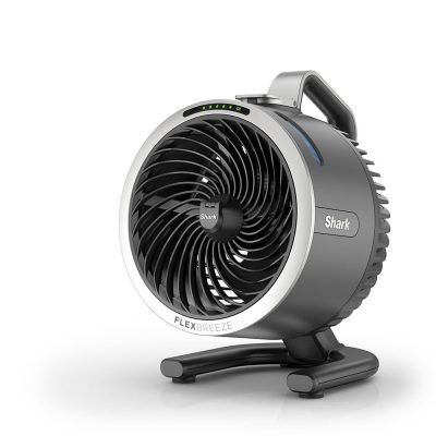 Ventilador Portátil con Asa de Transporte Color Gris