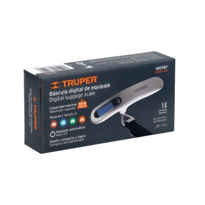 Báscula Digital Para Equipaje 50 Kg Compacta
