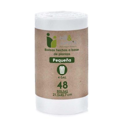 Bolsas Biodegradables para Basura Tamaño S, 48 Unidades