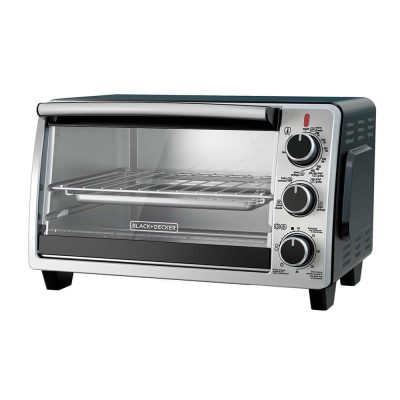Horno Tostador de 15 L para 4 Porciones Color Plateado