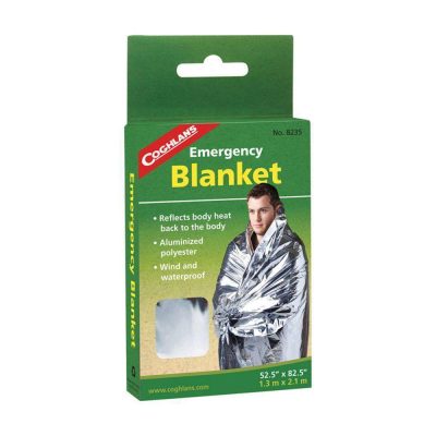 Manta Térmica Impermeable para Emergencias de 52 x 82.5 Plg
