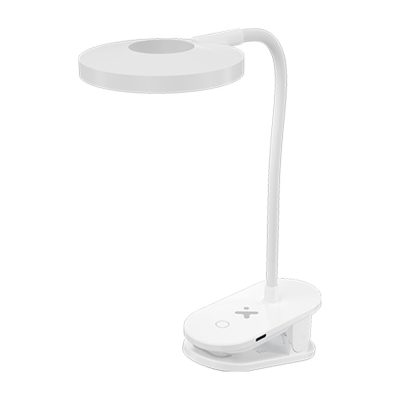 Lámpara de Escritorio LED Recargable Blanca