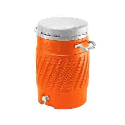 Termo Dispensador de 20 Litros para Bebidas Frías de 38 x 38 x 51 cm Color Naranja