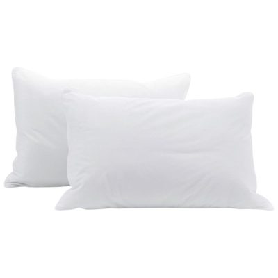 Set de 2 Almohadas 50 x 70 cm de Fibra Sintética Firmeza Alta