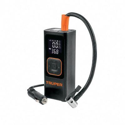 Inflador Compresor de Aire Inalámbrico Portátil 150 PSI con Pantalla Digital, Batería Recargable y Linterna
