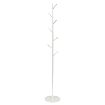 Colgador de Sacos Metalico Blanco 27x27x173 cm