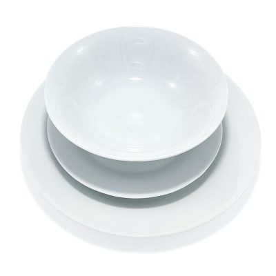 Set de Vajilla de 12 Piezas Color Blanco