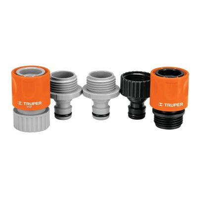 Conector Hembra - Macho de Plástico 3/4 Plg 5U