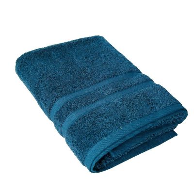 Toalla de Algodón Moroccan Color Azul - Varios Tamaños