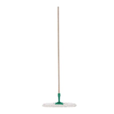 Trapeador Industrial para Barrer de Algodón con Mango de Madera 51 plg