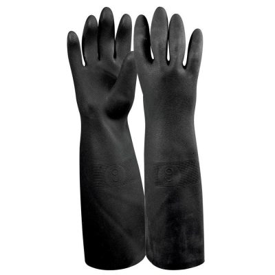 Guantes Industriales para Limpieza de Látex Talla L