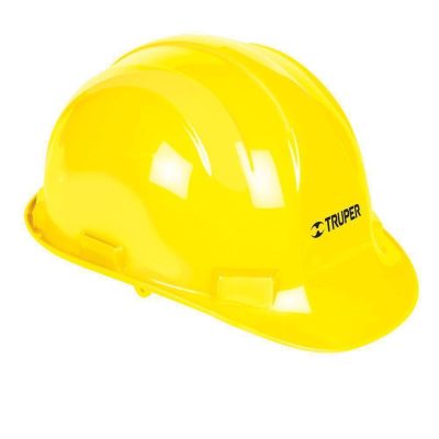 Casco de Seguridad Visera con Ajuste de Matraca Amarillo