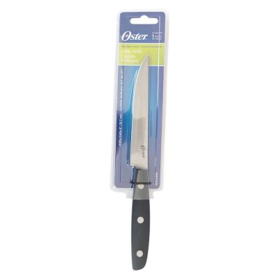 Cuchillo Multiusos de 5 plg de Acero Inoxidable Color Negro