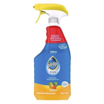 Limpiador en Spray Pledge Multisuperficies Aroma Cítrico de 650 ml