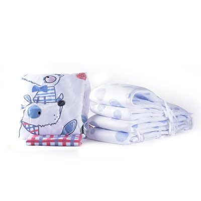 Set de Cuna Diseño Perritos Apilados Color Blanco
