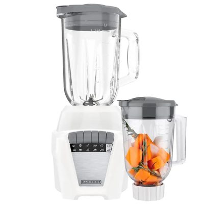 Licuadora Ice Crush con 2 Jarras de 1.25 L y 1.65 L 700 W Color Blanco