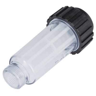 Filtro de Agua para Hidrolavadora Eléctrica de 11.8 Cm en Color Transparente